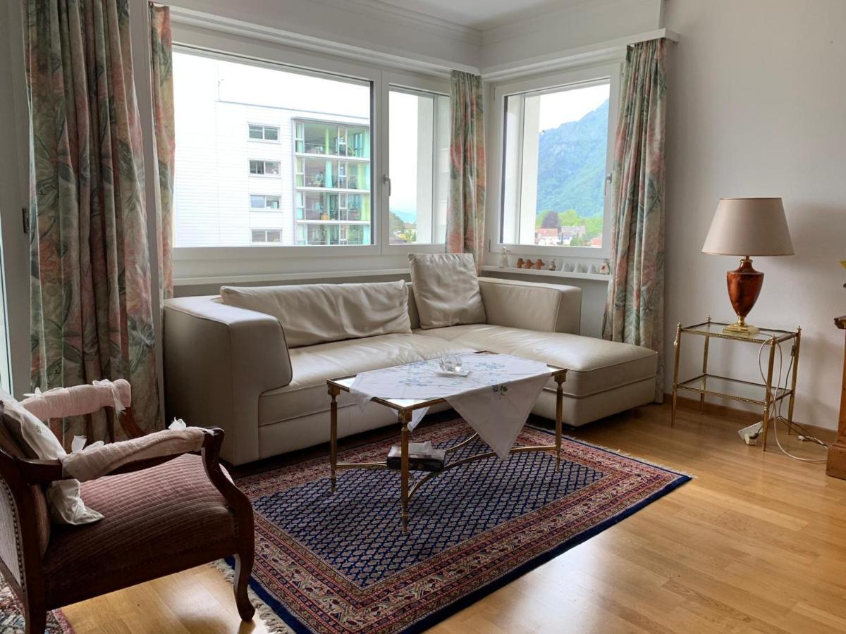 Ferienwohnung Mit Seesicht Brunnen Exterior photo